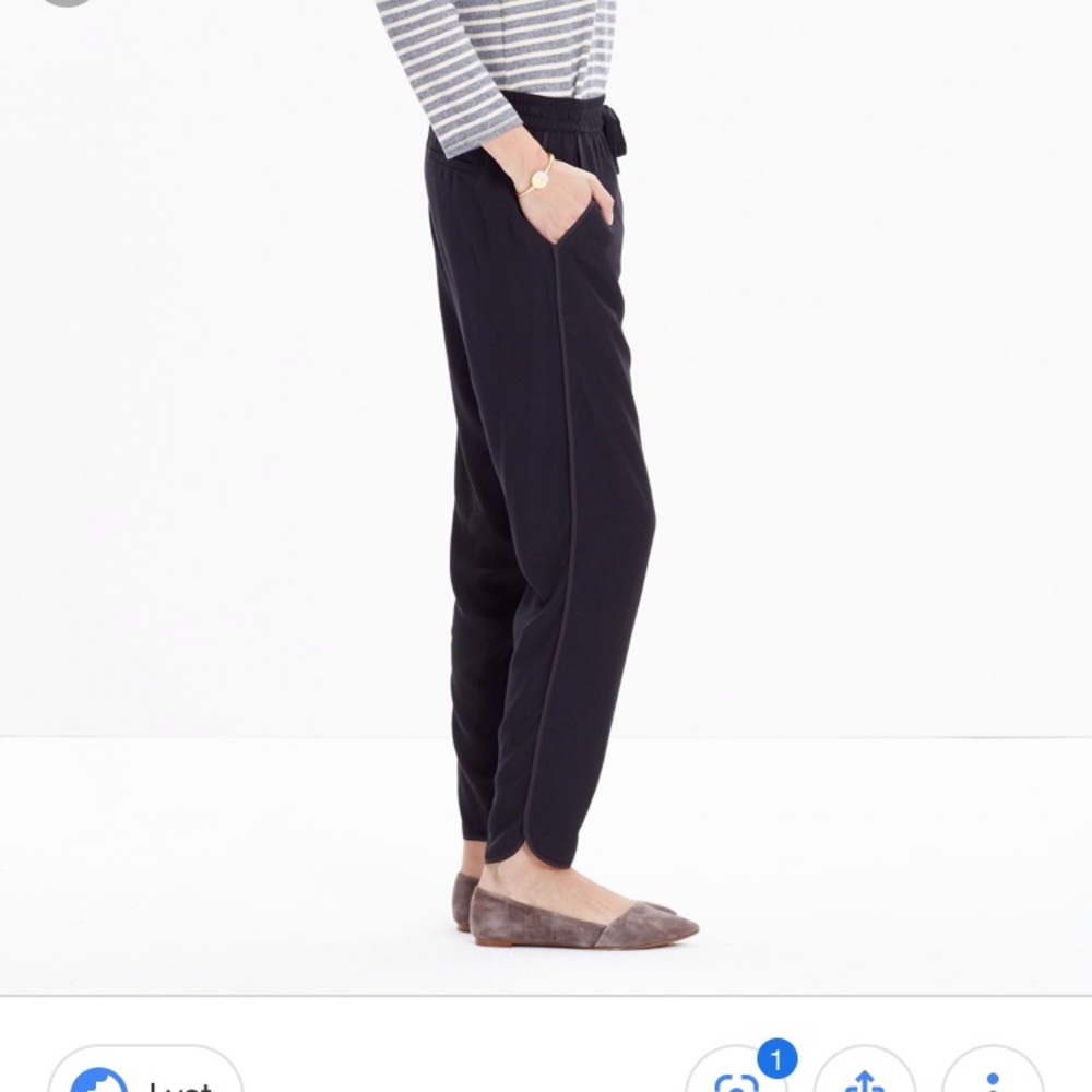 Madewell track trousers